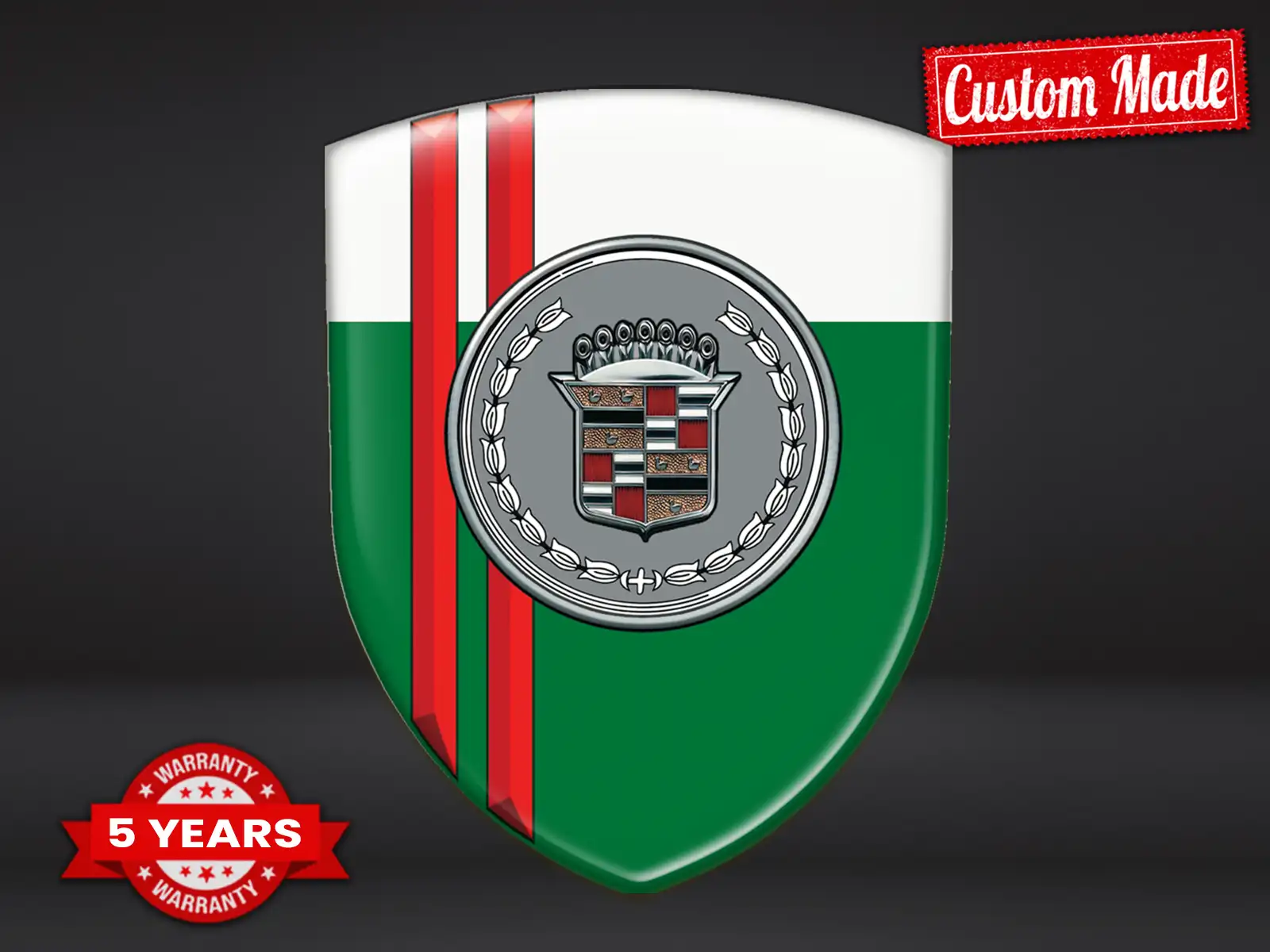 Cadillac Pegatinas Silicona Auto Resistentes Universal Alta Calidad ST